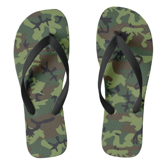 Camouflage Jandals (Footbed)