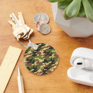 camouflage key ring
