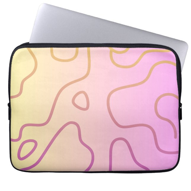 camouflage laptop sleeve (Front)