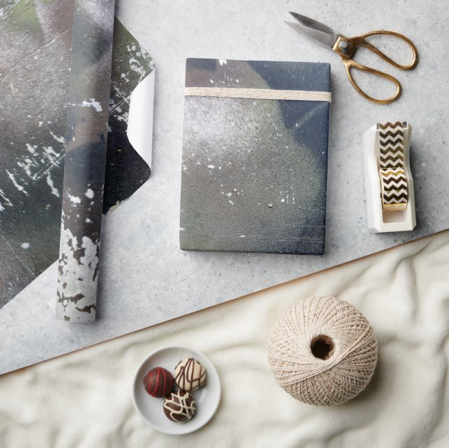 Camouflage Leaf Pattern Wrapping Paper (Crafts)