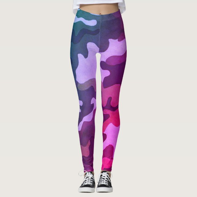 Camouflage Leggings (Front)