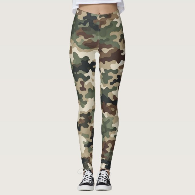 Camouflage Leggings (Front)