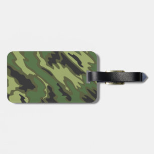 Camouflage Luggage Tag