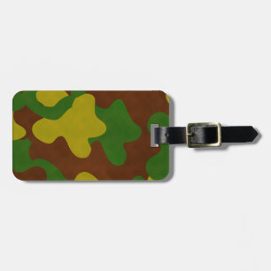 Camouflage Luggage Tag