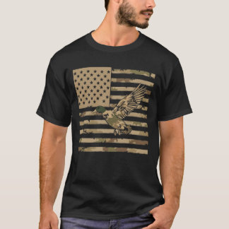 Camouflage Mallard Duck Hunting Camo Waterfowl T-Shirt