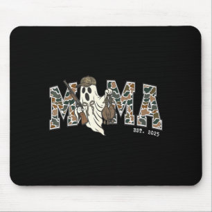 Camouflage Mallard Duck Retro Camo Hunting Mama Ha Mouse Pad