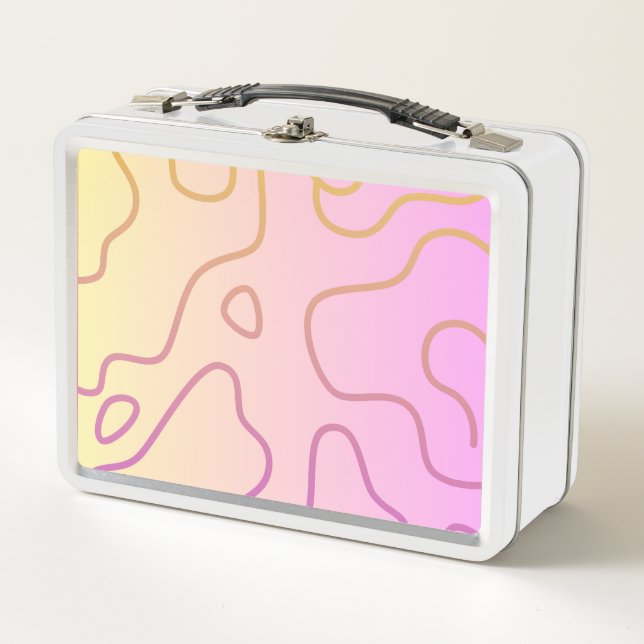 camouflage metal lunch box (Front)