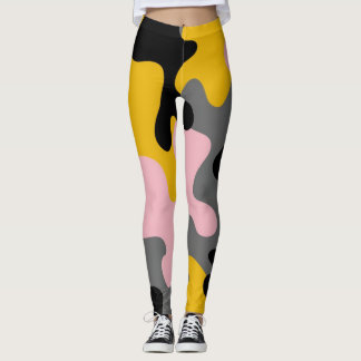camouflage military pattern leggings