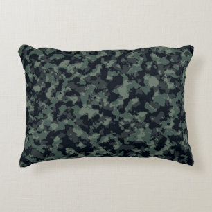 Camouflage military texture decorative cushion