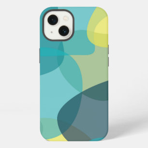 Camouflage, modern, cool, trendy, urban geometric iPhone 13 case
