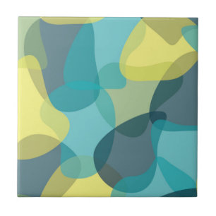 Camouflage, modern, cool, trendy, urban geometric tile