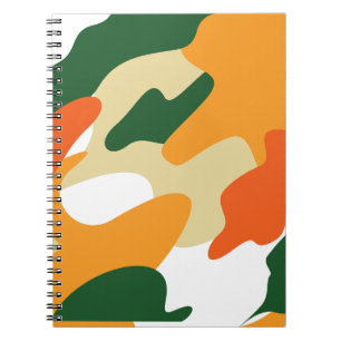 camouflage notebook