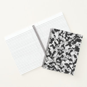 camouflage notebook