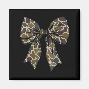 Camouflage Old Camo Bow Camo Coquette Bow Hunting  Magnet