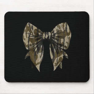 Camouflage Old Camo Bow Camo Coquette Bow Hunting  Mouse Pad