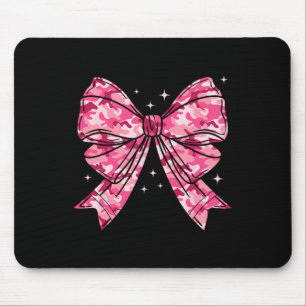 Camouflage Old Camo Bow Camo Coquette Bow Hunting Mouse Pad