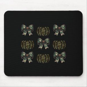 Camouflage Old Camo Bow Camo Coquette Bow Hunting  Mouse Pad