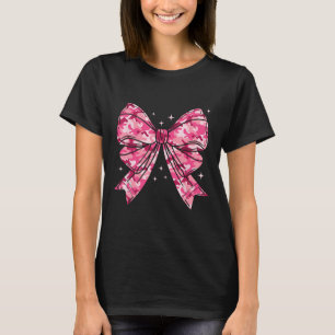 Camouflage Old Camo Bow Camo Coquette Bow Hunting T-Shirt