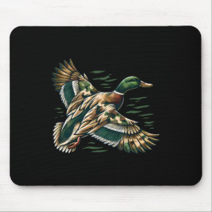 Camouflage Old School Camo Coquette Bow Duck Hunti Mouse Pad