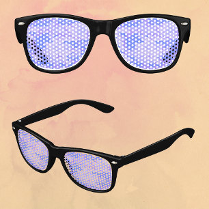 Camouflage Pastel Blue Abstract Pattern Kids Sunglasses