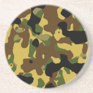 camouflage Pattern Coaster