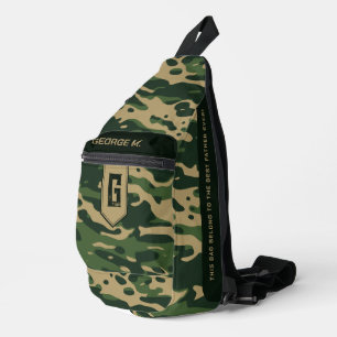 Camouflage Pattern Crossbody bag for Man/Father