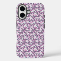 Camouflage Pattern in double Gray and Pink