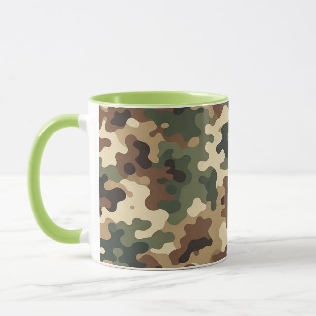 Camouflage pattern mug (Left)