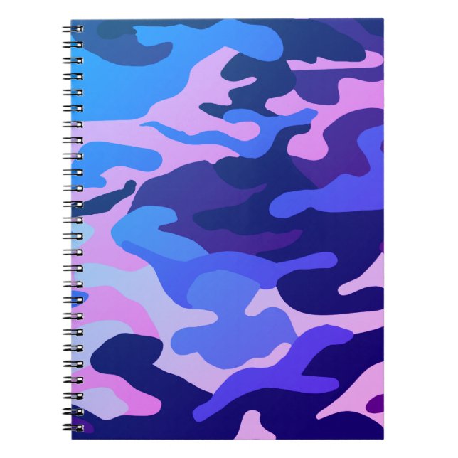 Camouflage Pattern Notebook (Front)