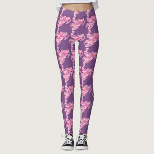 Camouflage Pink Snowmobiler Leggings