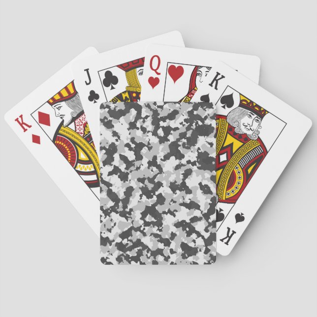 camouflage playing cards (Back)