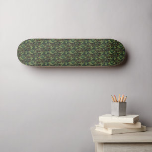 Camouflage print  skateboard