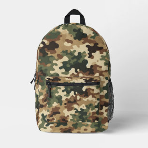 Camouflage Printed Backpack