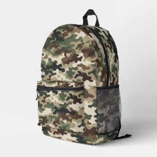Camouflage Printed Backpack