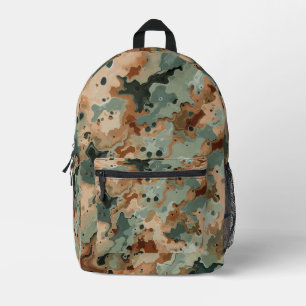 Camouflage Printed Backpack