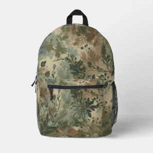 Camouflage Printed Backpack