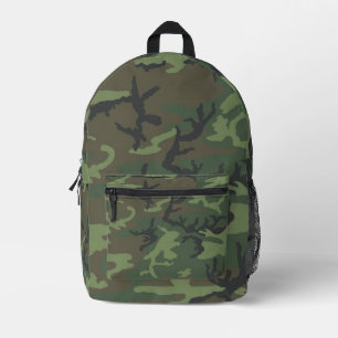 Camouflage Printed Backpack