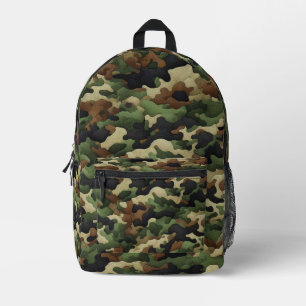 Camouflage Printed Backpack