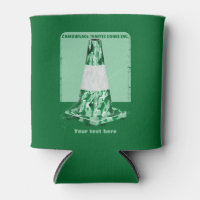 Camouflage rd cone funny traffic cone