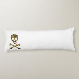 Camouflage Skull Body Cushion