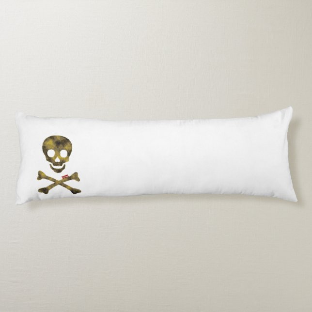 Camouflage Skull Body Cushion (Back)
