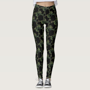 Camouflage Skulls Leggings