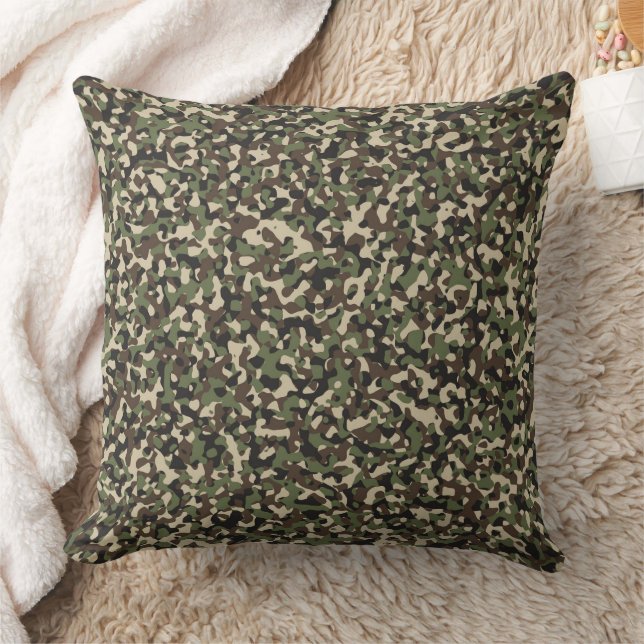 Camouflage Small Cushion (Blanket)