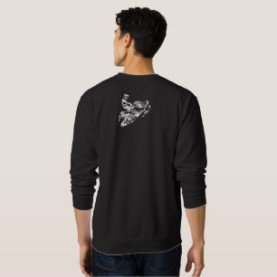 Camouflage Snowmobiler Sweatshirt