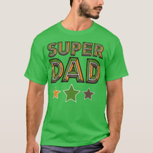 Camouflage Super Dad T-Shirt