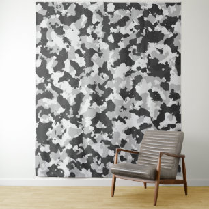 camouflage tapestry
