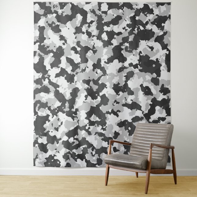 camouflage tapestry (In Situ)