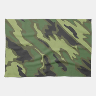 Camouflage Tea Towel