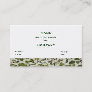 Camouflage texture military business card