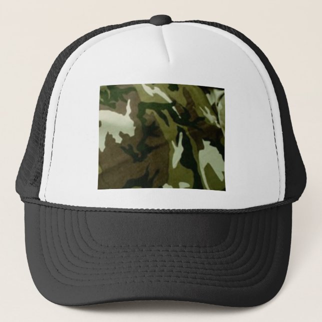 Camouflage Trucker Hat (Front)